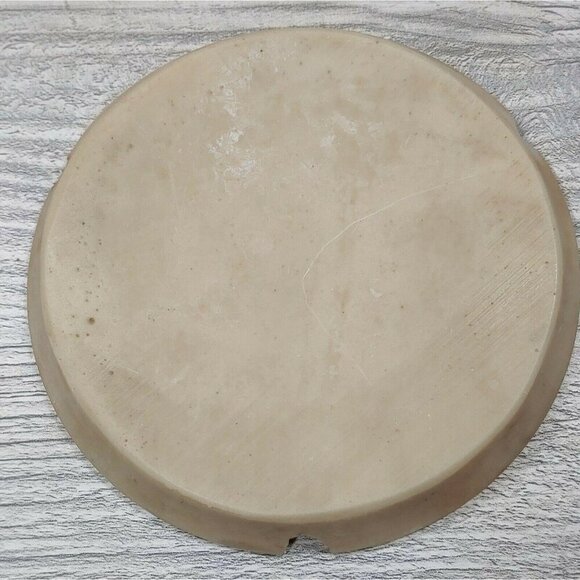 Argentinean Gaucho Horse Scene Beige Ashtray Arbio Man Detailed Rim Vintage - Picture 4 of 10